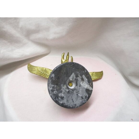 Goose figurine Brass, Bird Duck Flying Goose mid century nature lover, outdoorsy - Picture 6 of 6